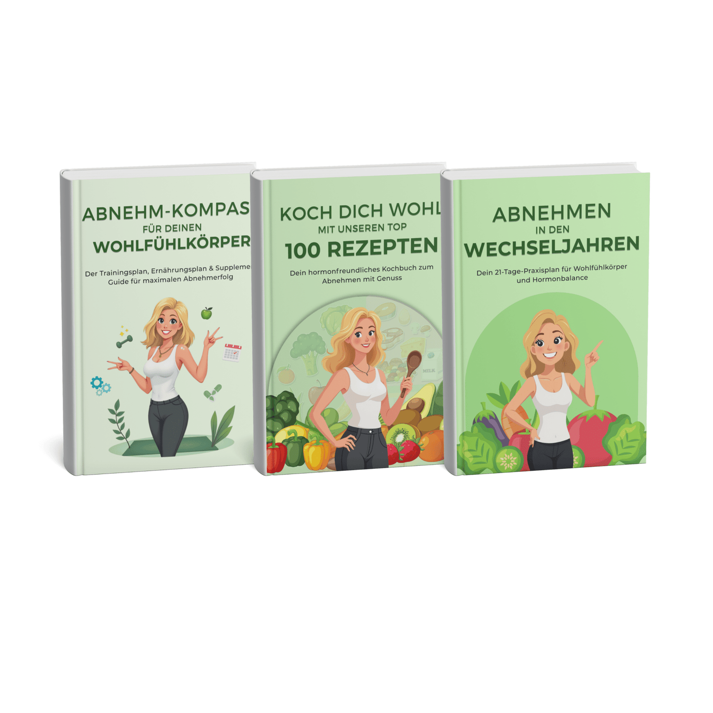 Das Ultimative 3 - in - 1 Abnehm - Bundle! - Gesund mit System