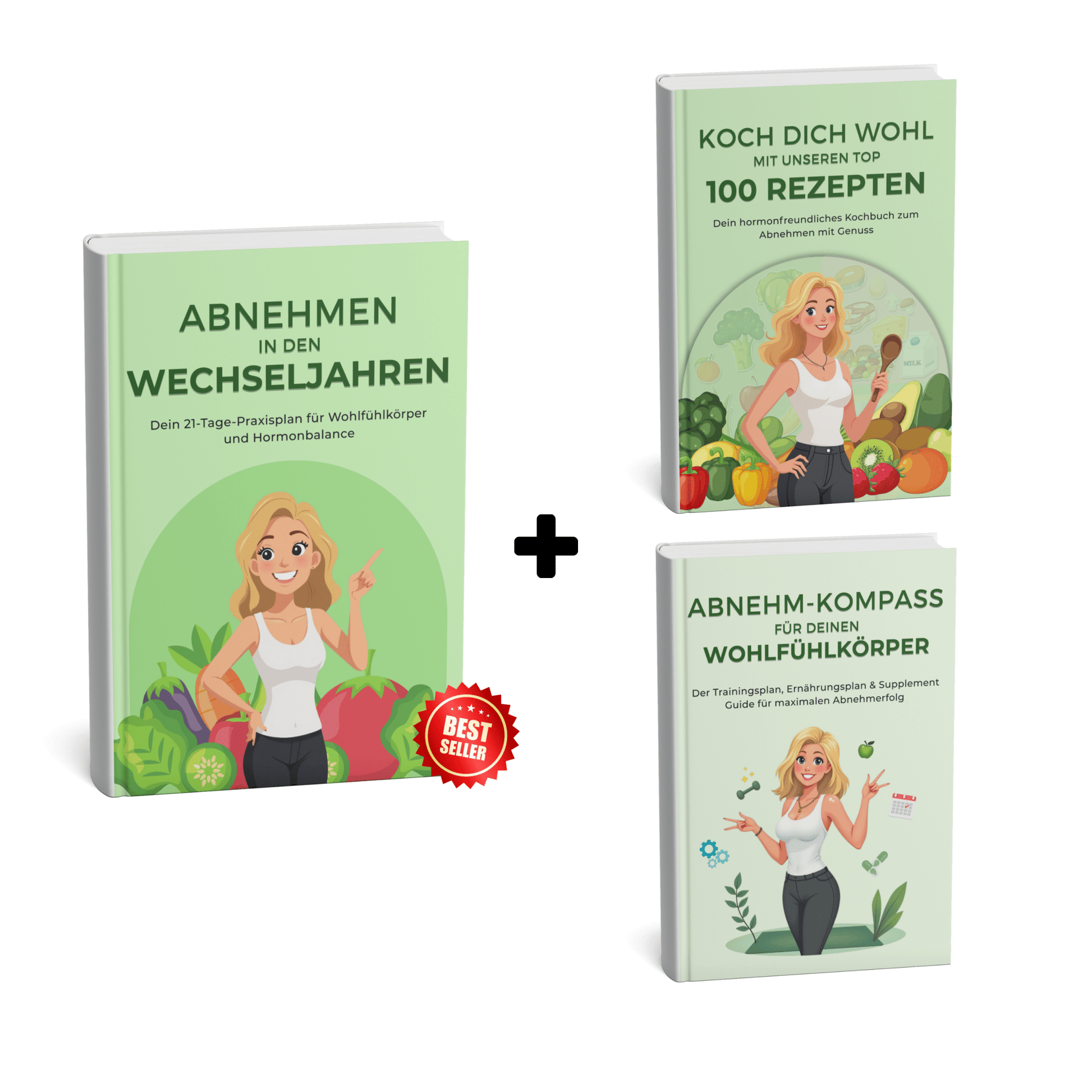 Das Ultimative 3 - in - 1 Abnehm - Bundle! - Gesund mit System